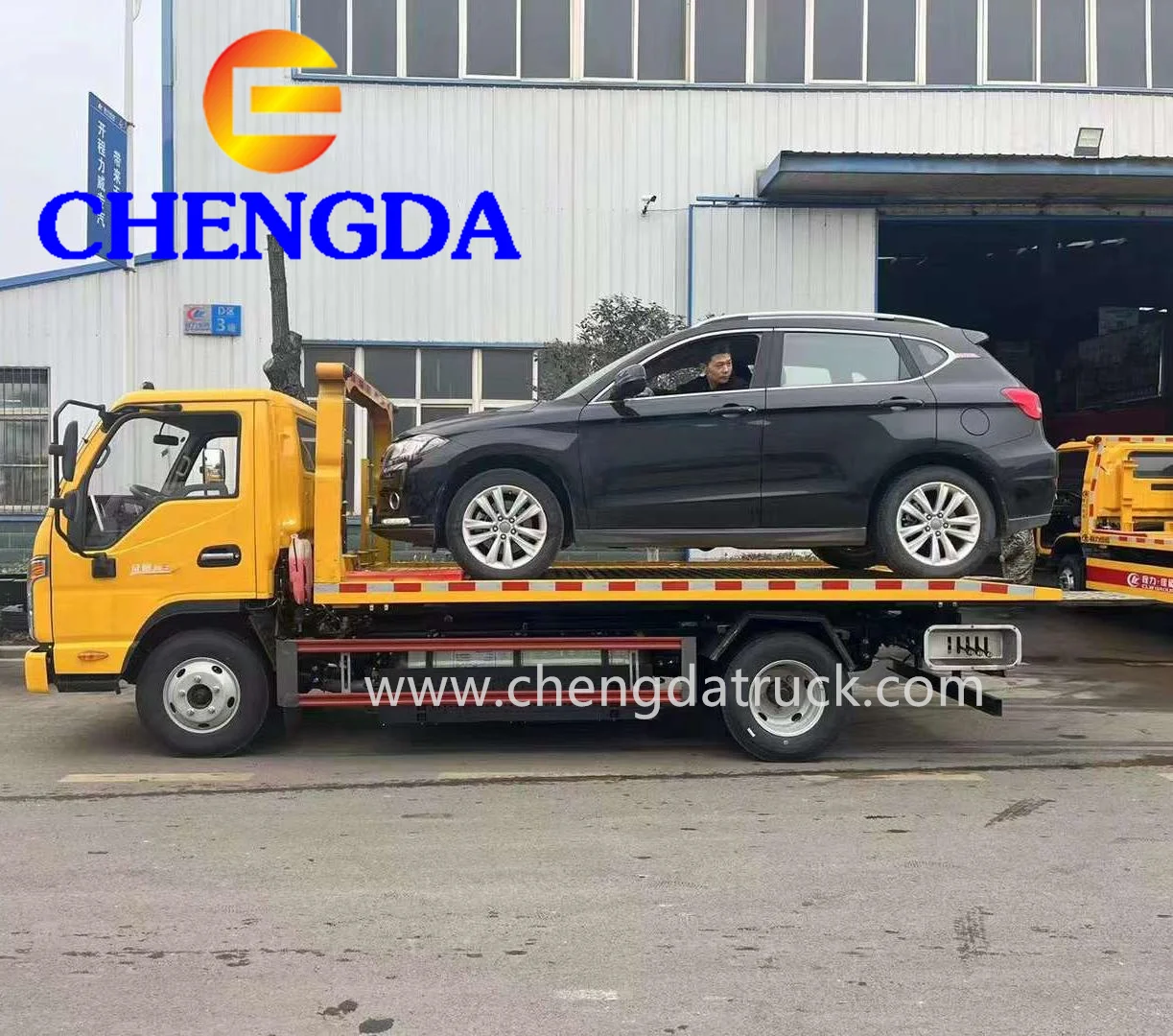 New Used JAC ISUZU 5 10ton Winch Platform Roll Back Wheel Lift Flatbed Tow Truck Wreckers Towing Trucks with Tow hook For Sale