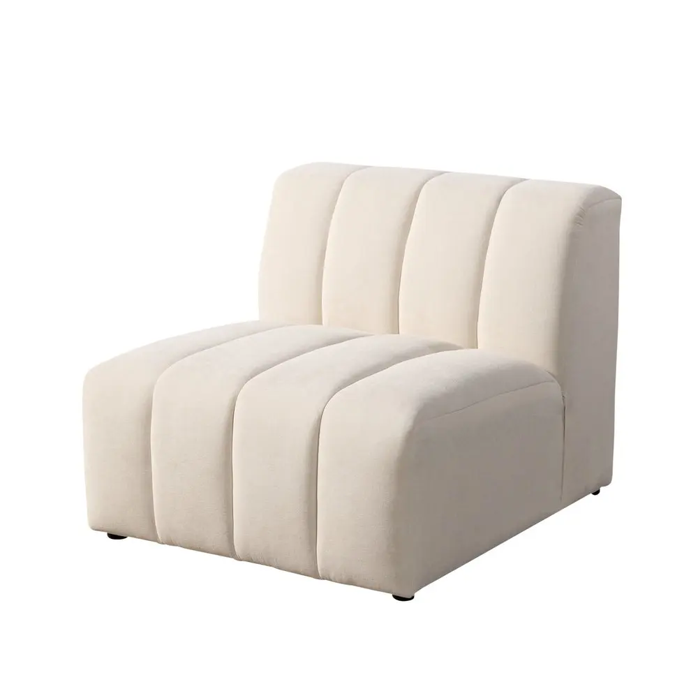 White changeable modular sofa set single double corner sofa furniture  for living room event use