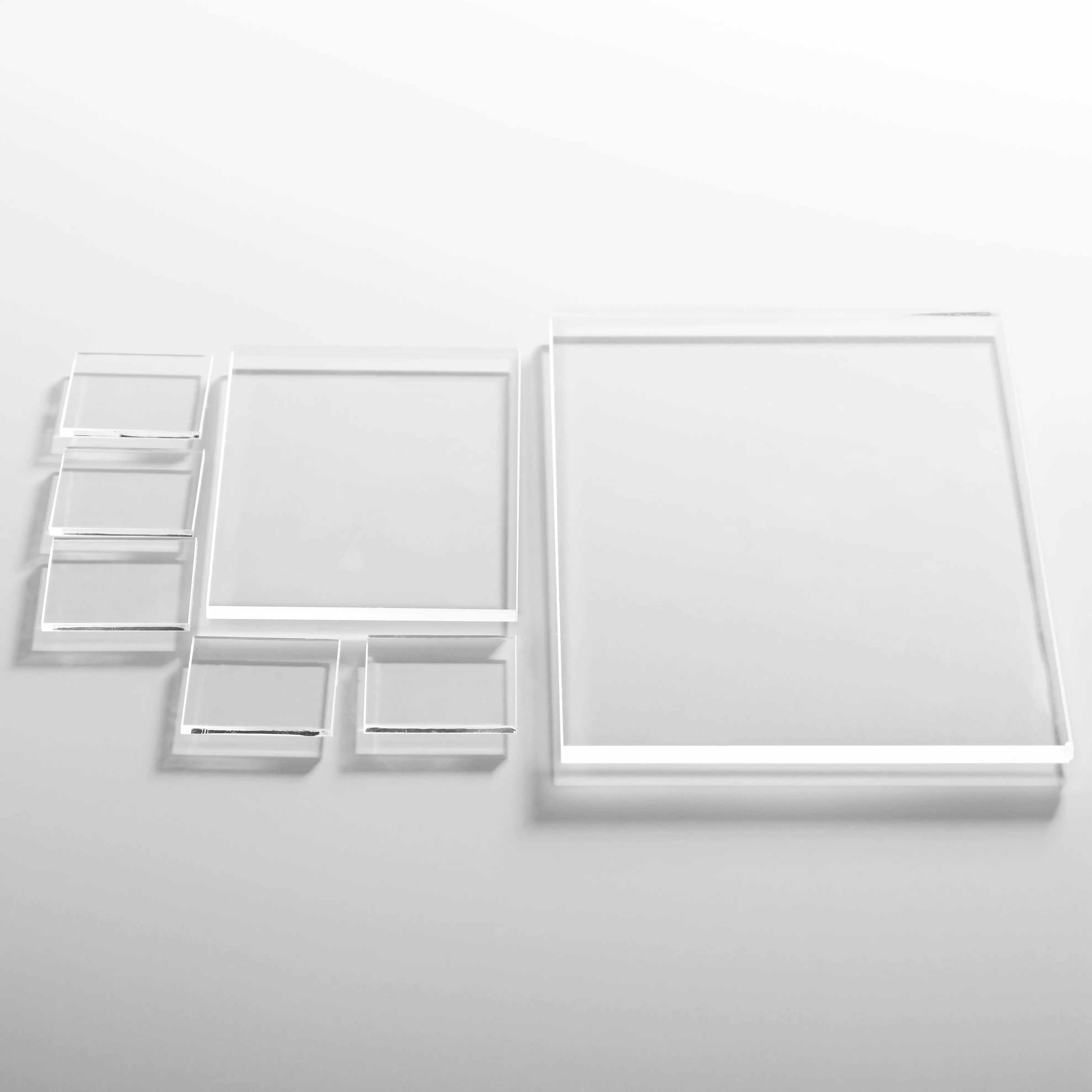 SUCCESS Wholesale Quartz Plate Wafer Custom Size Quartz Glass Slab Kuvars Cam Plakalar