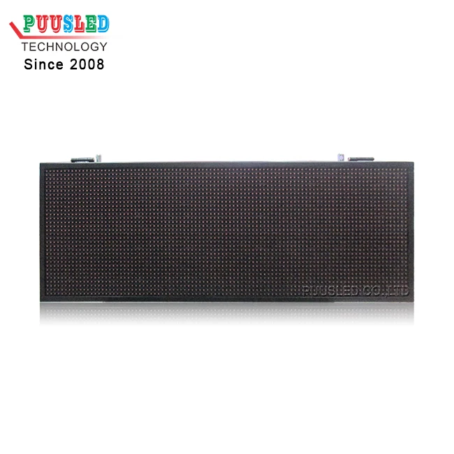 outdoor waterproof electronic led display p10 mono color advertising led display p10 outdoor led message display