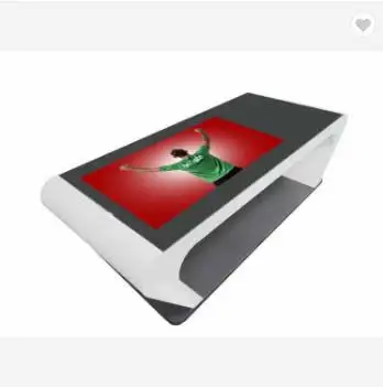 Interactive Touch Screen Coffee Table 55 Inch Smart Touch Screen Table LCD Touch Table