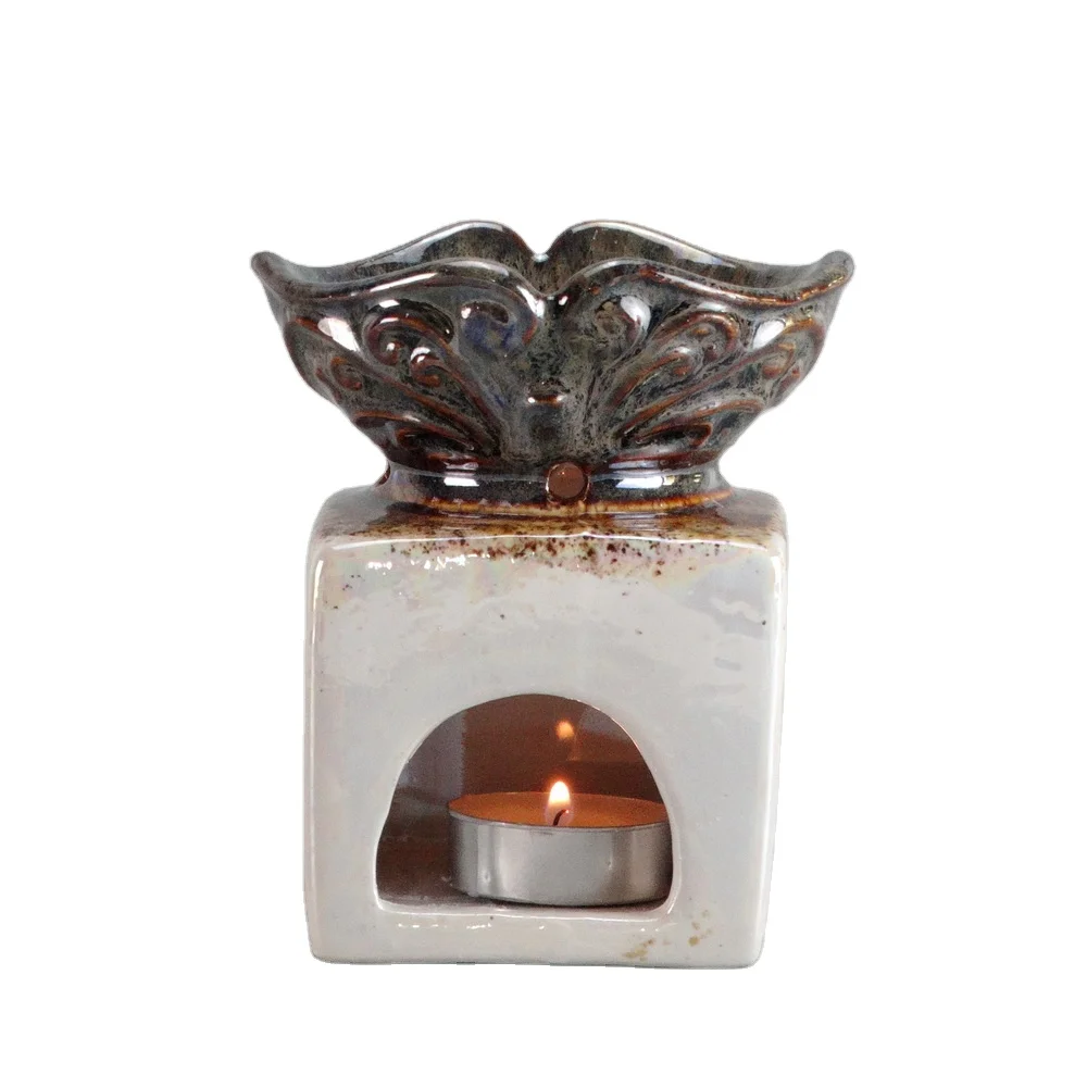 Best Selling Luxury Ceramic Candle Warmer Ceramic Essential Oil Burner for Home Decoration