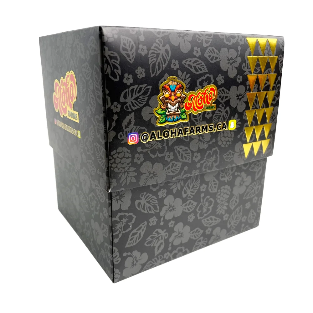 Custom Printed Retail Display Paper Box Candy Snack Food Mushroom Chocolate Bar Packaging Boxes With Logo