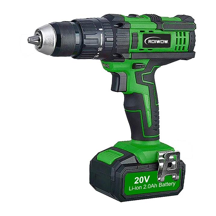 Буровая дрель с литиевым аккумулятором 20 В