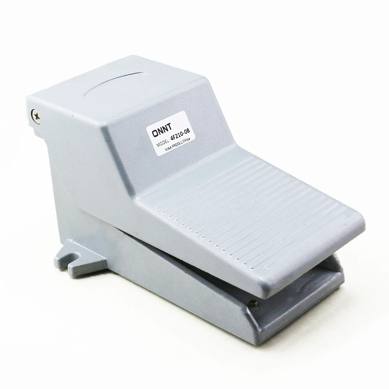 4F210-08 5/2 Way Without Lock Acting Foot Valve Pedal Switch Pneumatic Foot Pedal Control Air Valve