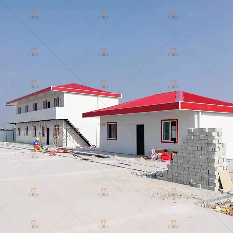 
Low cost portable modular house kit houses prefabricated temporary modular t-type home 