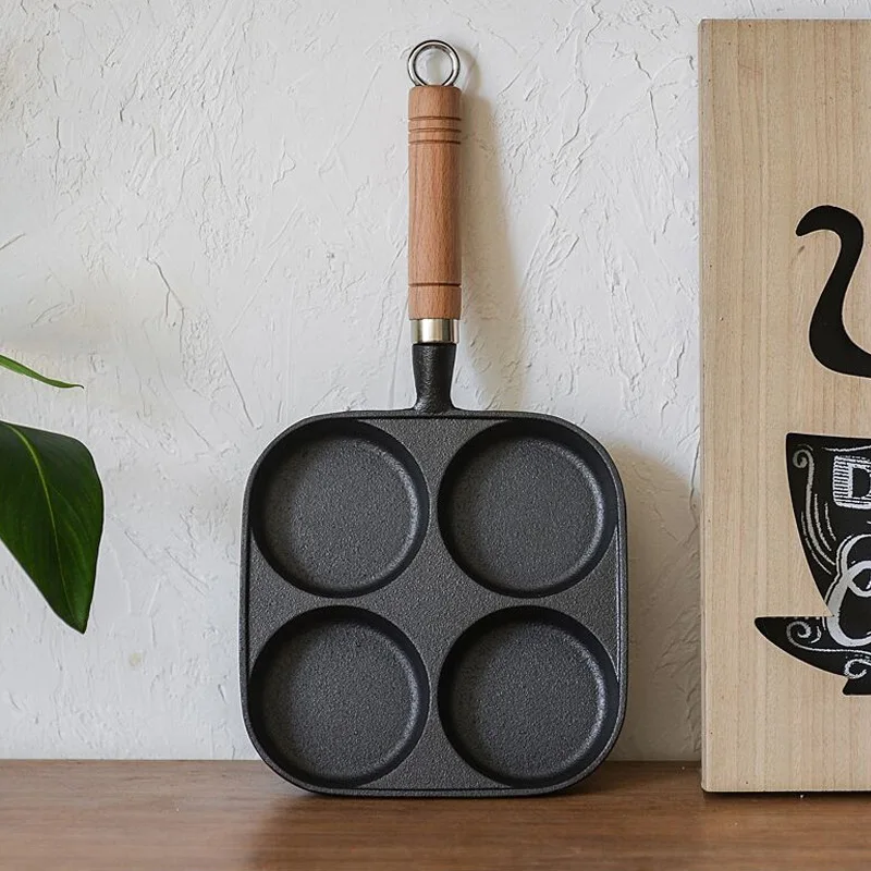 CX-507 Hot Sale Flat-bottomed Egg Pot Cookware Frying Pan Non-stick Kitchen Cooking Pot Omelette Pan