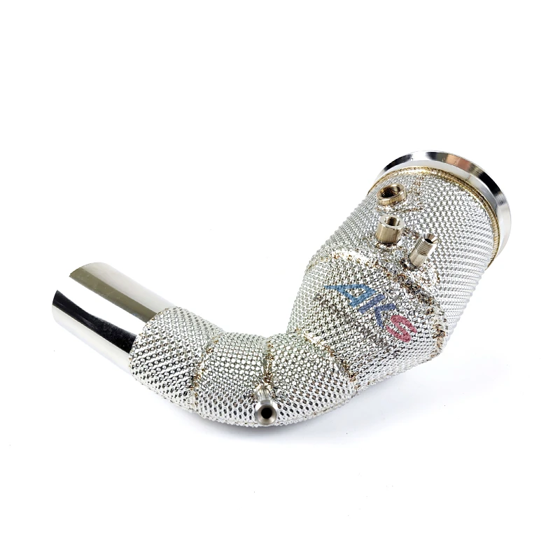 AKS Heatshield Downpipe For Porsche 911 992 3.0T Downpipe