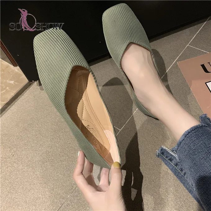 Women Flats Slip on Flat Shoes Boat Shoes Suede Ladies Ballet Flats