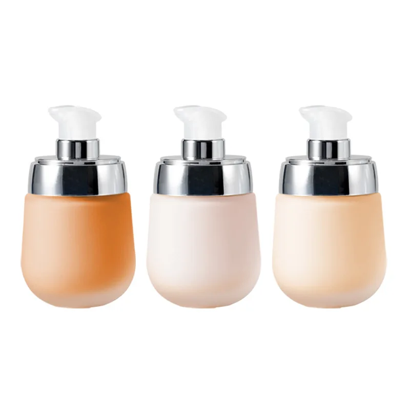 Custom white black skin foundation full coverage foundations makeup durable waterproof cream liquid foundation