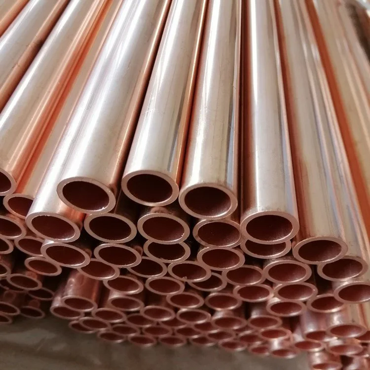 ASTM B280 99.9% Copper Tube/Copper Straight Pipe/Coil Pipe for Air Conditioner price