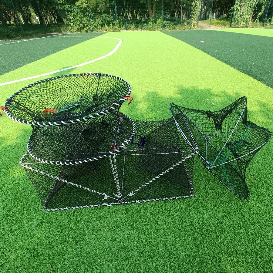 Portable Folding Collapsible Fishing Traps Pot  Catch collapsible crab traps Bait Cage