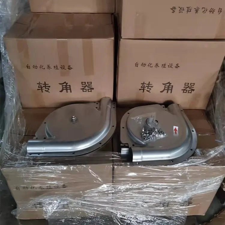 Wholesale Customized Stainless Steel Corner Wheel Automatic Pig Feeding System Animal Husbandry Equipment for Pig Farming