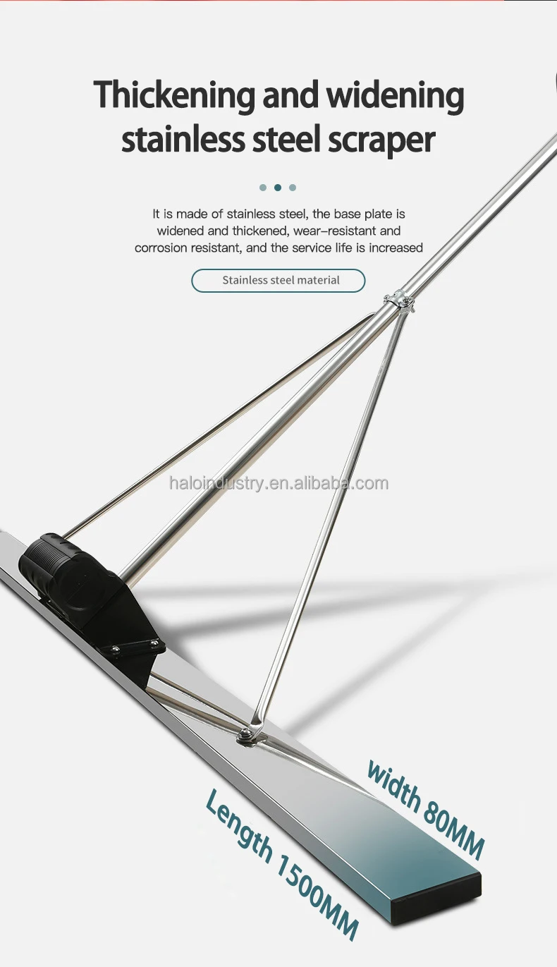 Cheap 1.2/1.5/1.8/2m Scraping Ruler Floor Leveling Machine Lithium Electric Screed Level Vibrator For Concrete Spreading Finish