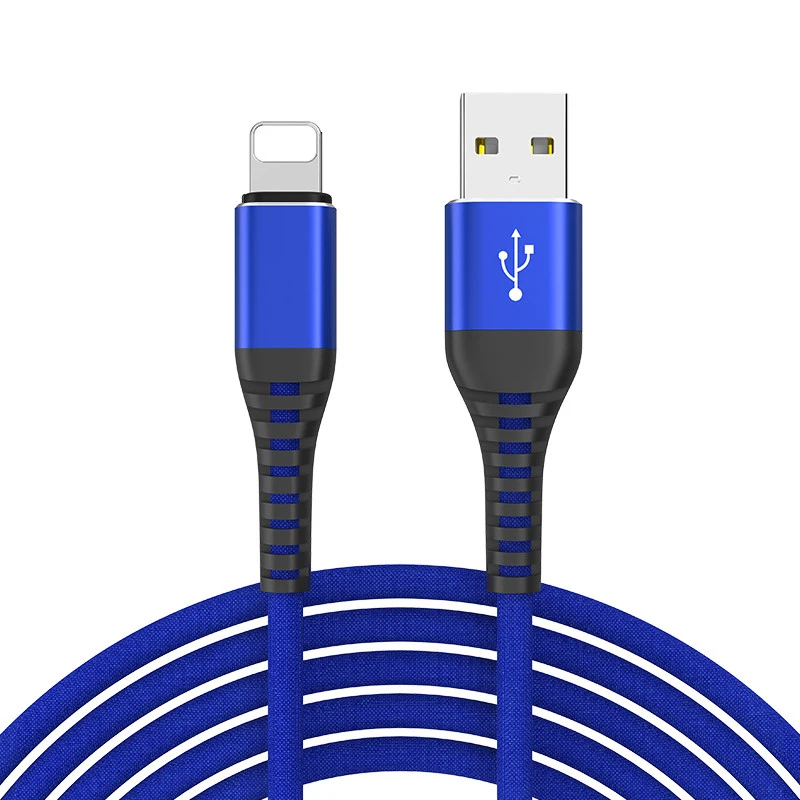  Новинка 2020 бесплатный образец высококачественный USB-кабель для быстрой зарядки телефона в нейлоновой оплетке 3A