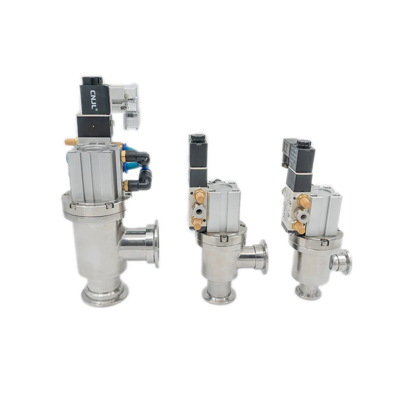 Профессиональная Заводская KF40-KF50 OEM ODM OBM из нержавеющей стали, ручные Угловые кФ-фланцы HV KF/ISO