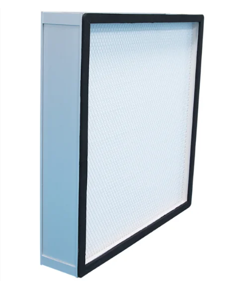 Custom High Standard Aluminum Frame Without Clapboard Clean Room Hepa Air Filter