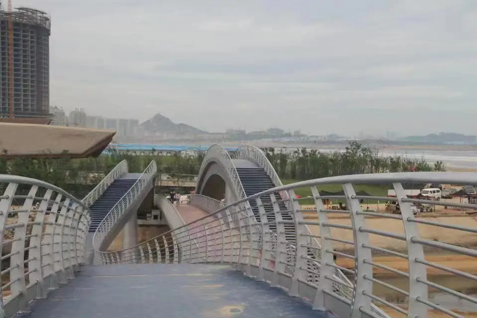 Prefabricated Steel Structure Prefab Bridge Structure Elevated Bridge