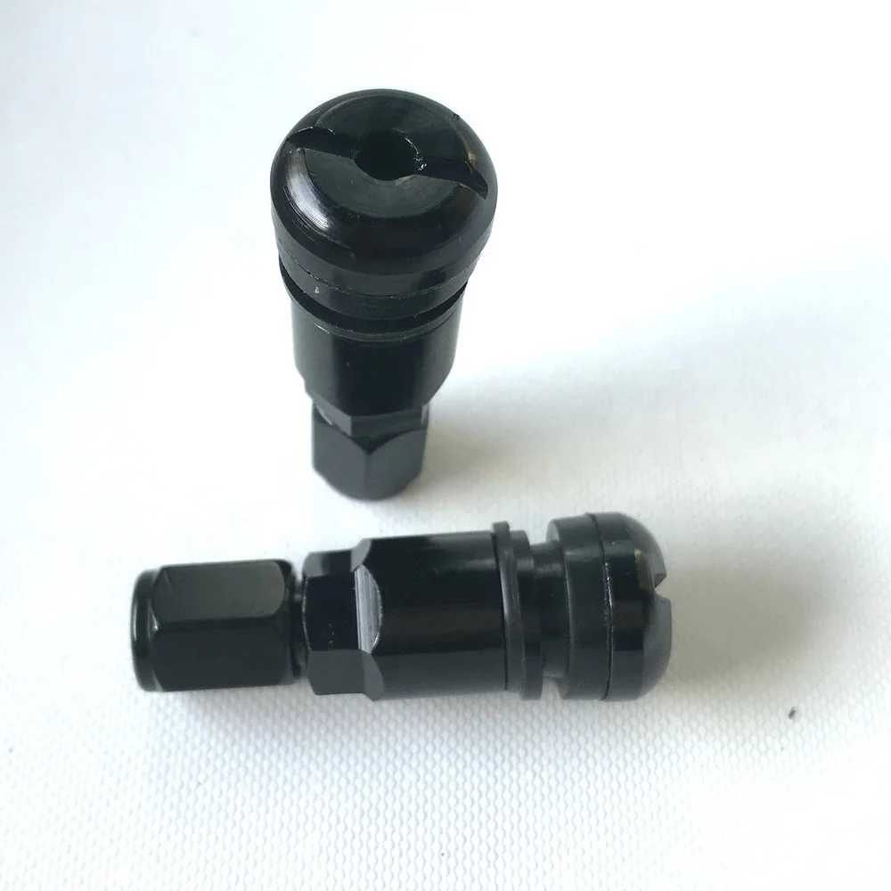 Car valve MS525 aluminum alloy stem black
