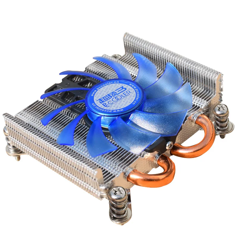 
PCCOOLER S85 blade CPU cooler INTEL platform/2 heat pipe/intelligent temperature control/8 silent fan/all-in-o 