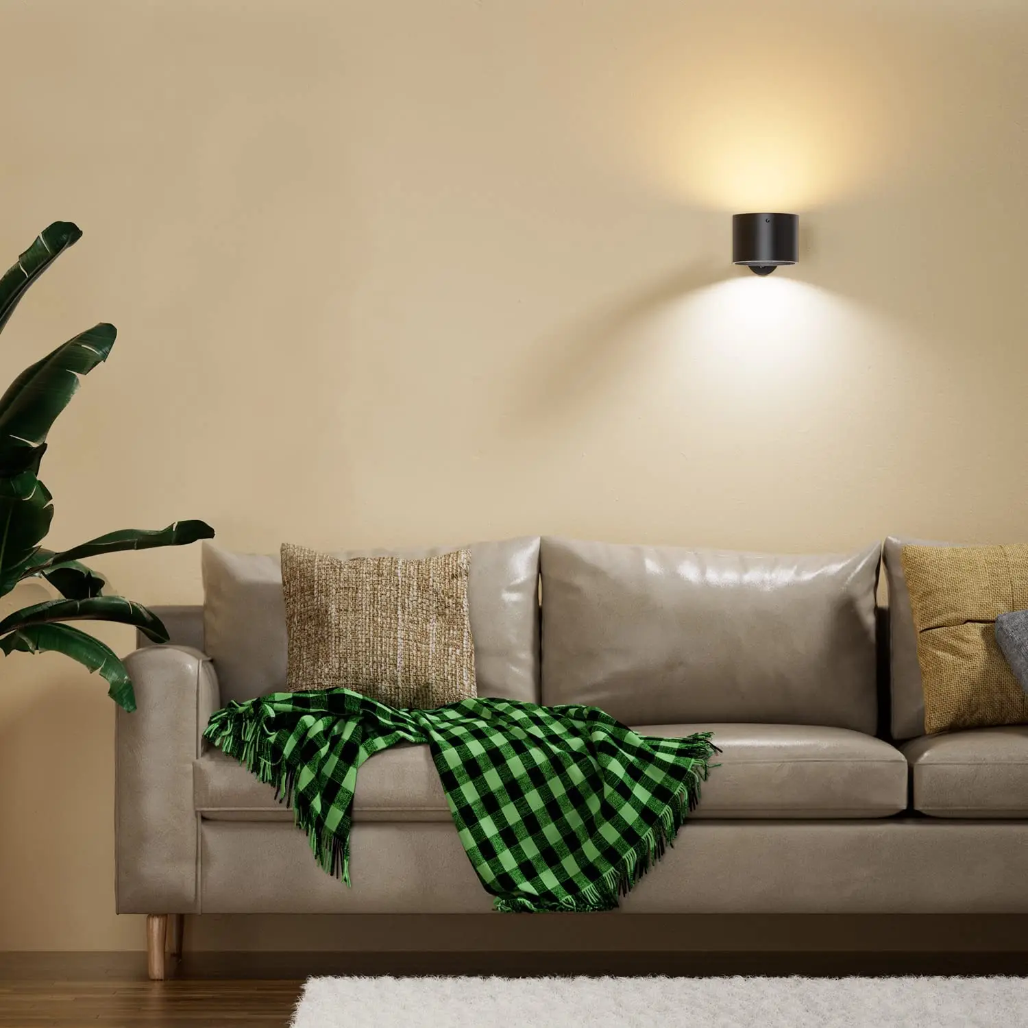 Led Bedside Light Usb Charging Rotating Magnetic wall light Touch Control Eye Protection Night Lamp