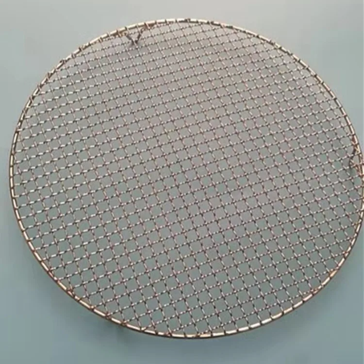 Stainless Steel Cross Wire Round Steaming Cooling Barbecue Racks/Grills/Pan Grate/Carbon Baking Net