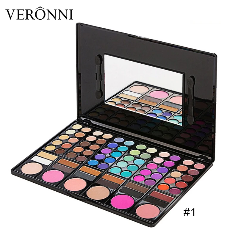 78 Colors Matte Eye shadow Press Palette Glitter Eyeshadow Nude Cosmetic Kit Makeup Tool Kits for Girls Cosmetic maquillaje