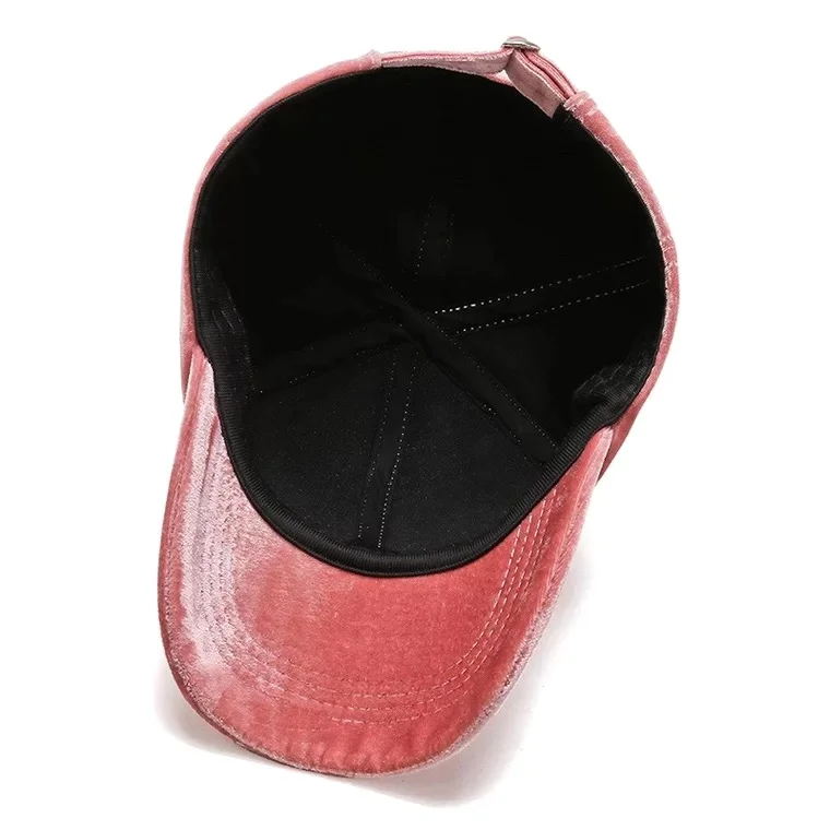 Direct factory solid simple warm 6 panel funny pompom baseball cap