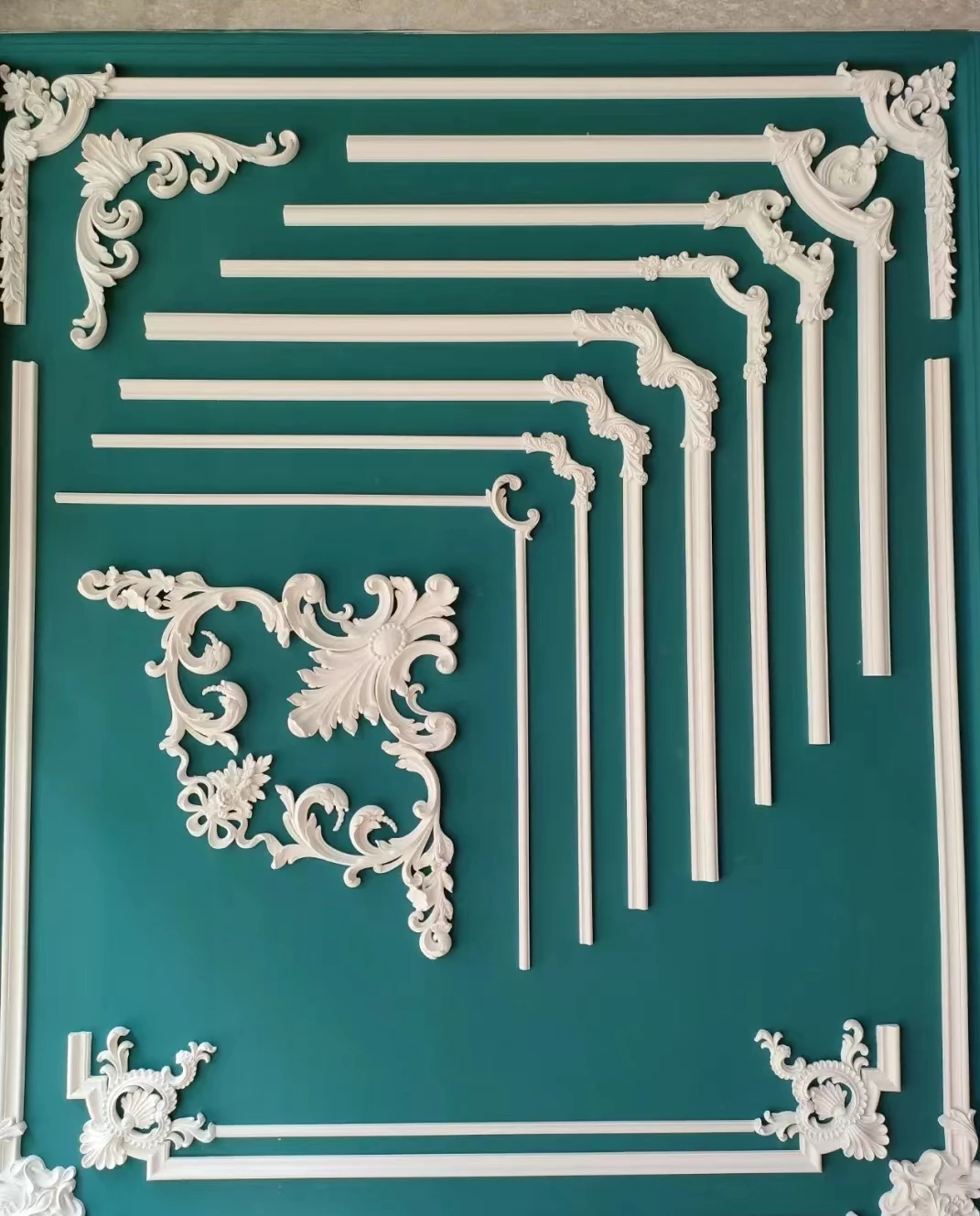 Decorative batten Custom waterproof  Ceiling decoration line  PU cornice PU decorative lines