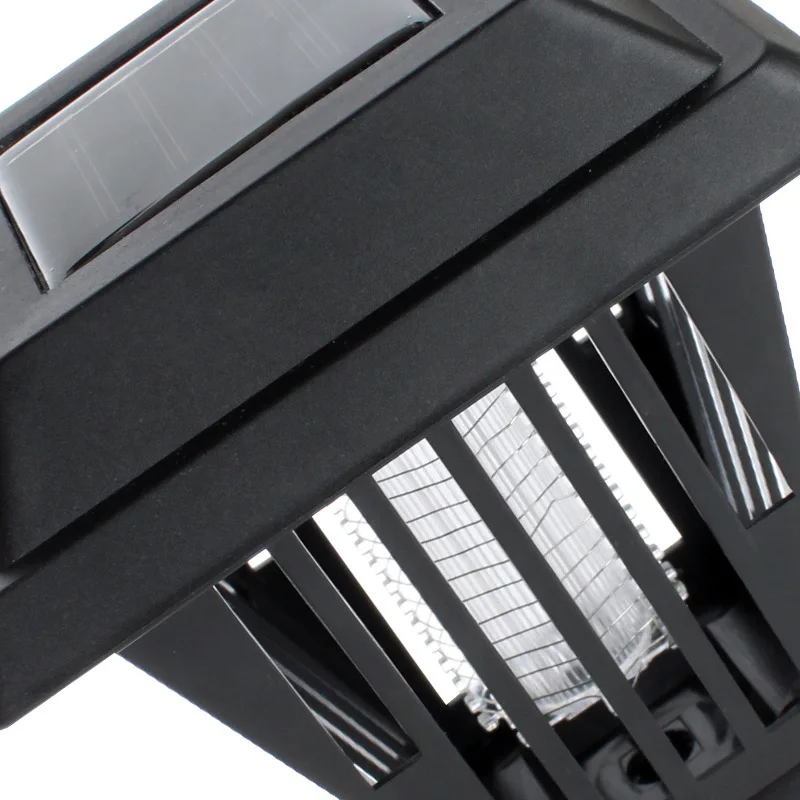Outdoor Square Insecticidal lamp Solar Powered LED UV Electric Killer Bug Trap Mosquito Zapper  Fly Trap, Electric Mosquito Lamp