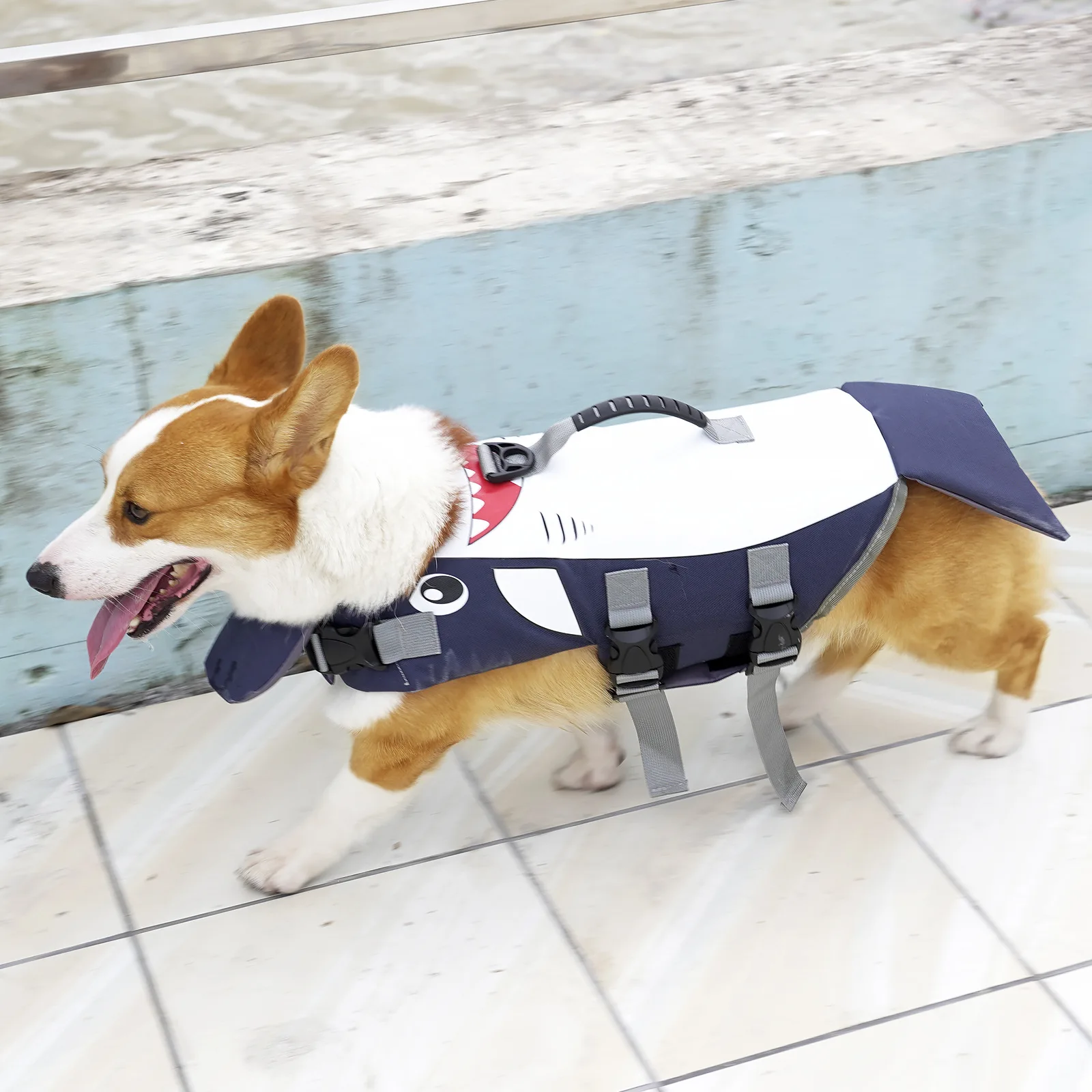 Pet Life Jacket Summer Buoyancy Dog Swimming Life Jacket
