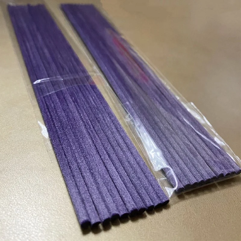 Factory Wholesale Aromatherapy Diffuser Accessories Colorful Fiber Wood Sticks Home Fragrance Oil Diffuser Sticks