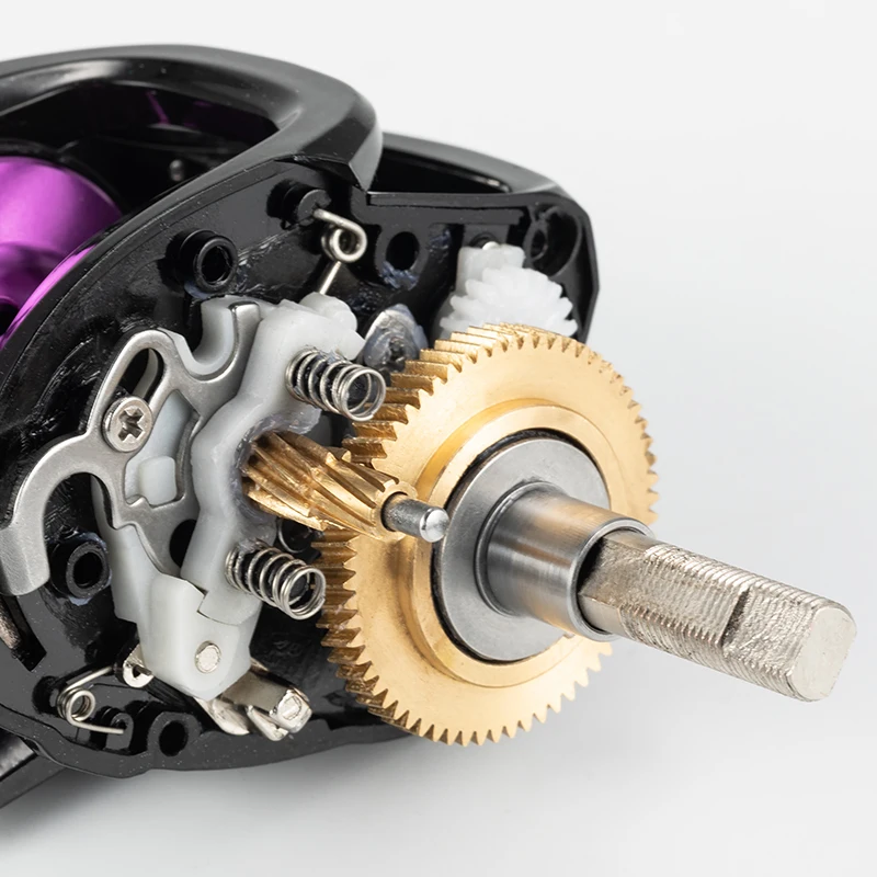 ECOODA EBS 10 6KG Drag Power Freshwater and Saltwater Bait Casting Fishing Reel 6.2:1 Fishing Wheel