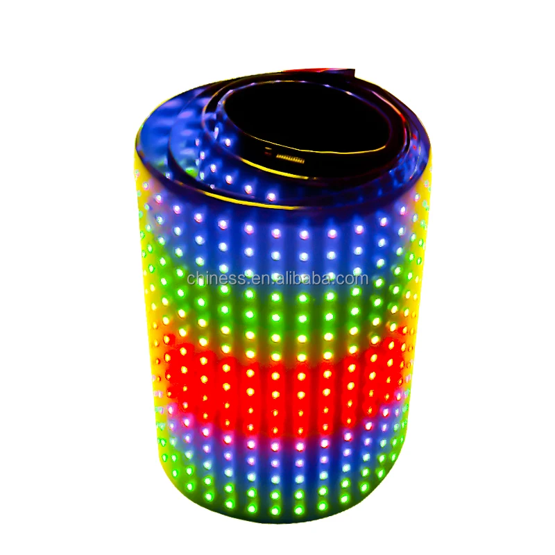 LED Matrix Pixel Panel Smart APP Flexible LED Car Stickers Shop Window Scrolling Advertising Display Sign For Bar Club