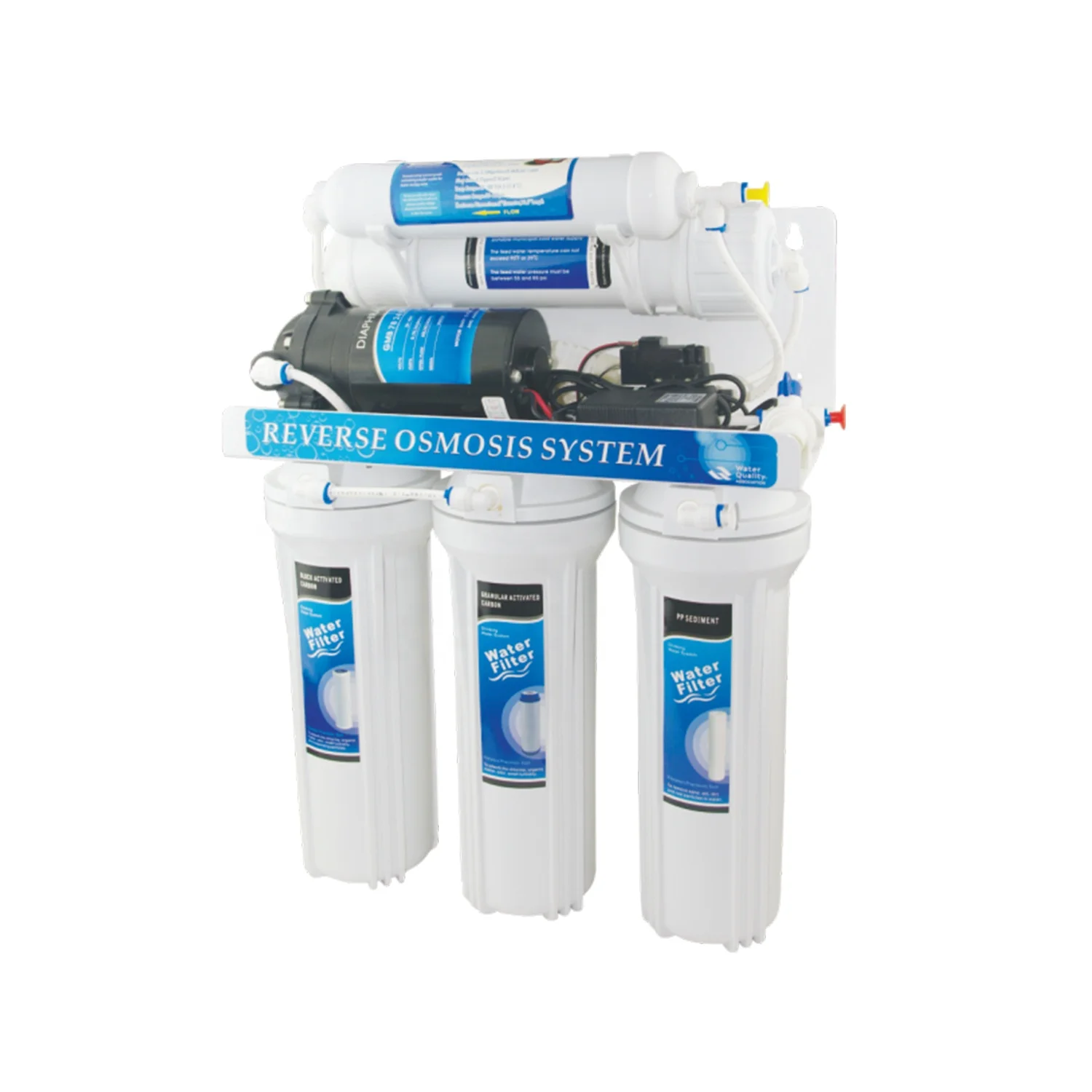household under sink alkaline reverse osmosis water filter system