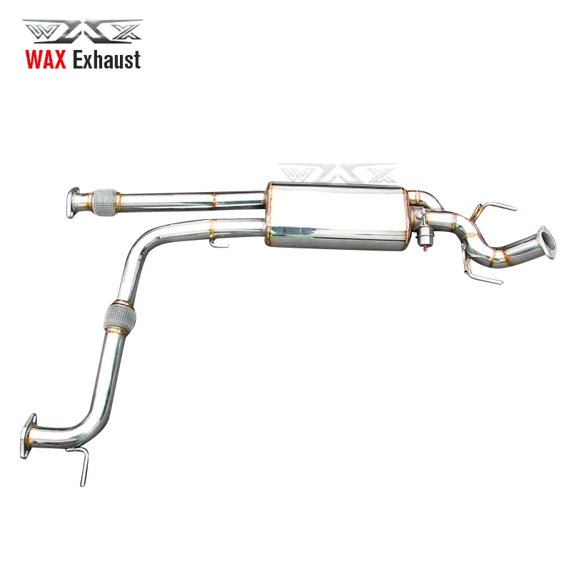 Performance Exhaust Catback for Nissan Patrol 2010-2021 Stainless Steel Exhaust Pipes Automobile Catback Valve Control