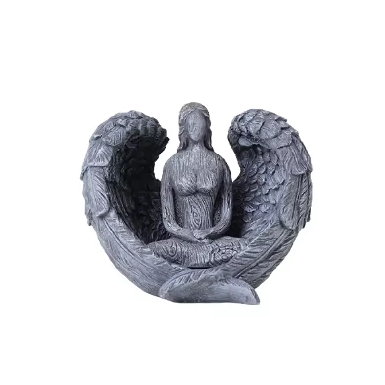 Angel With Wings Statues Resin Angel Sculpture Statue  Custom Angel Statue  Room Office Home Decor