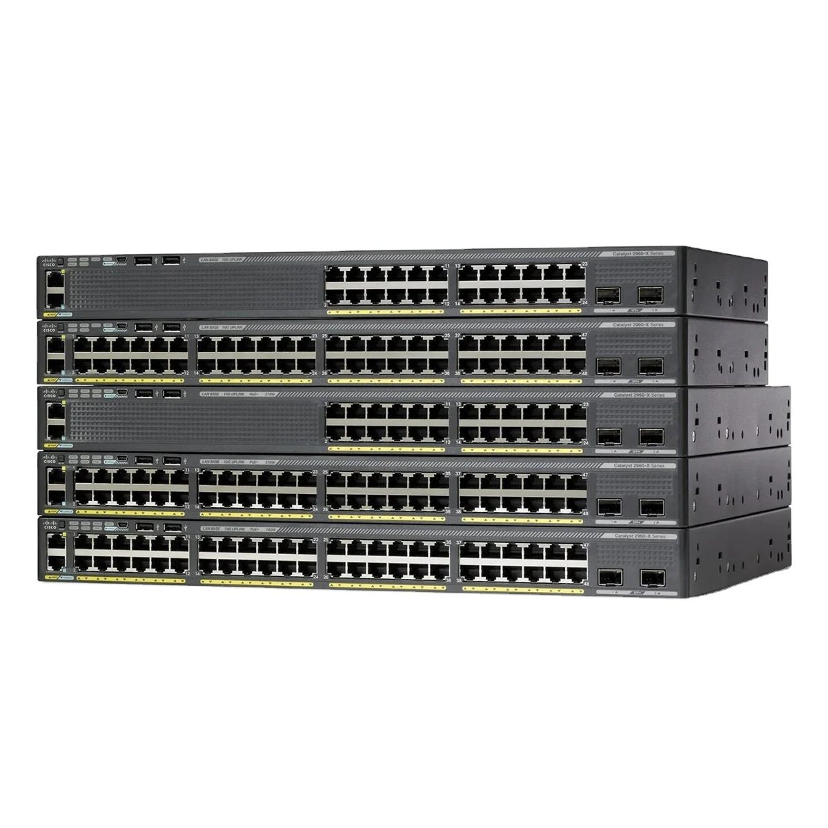 Оригинальный 2960X-24PS-L коммутатор сетевой с 24 портами управляемый