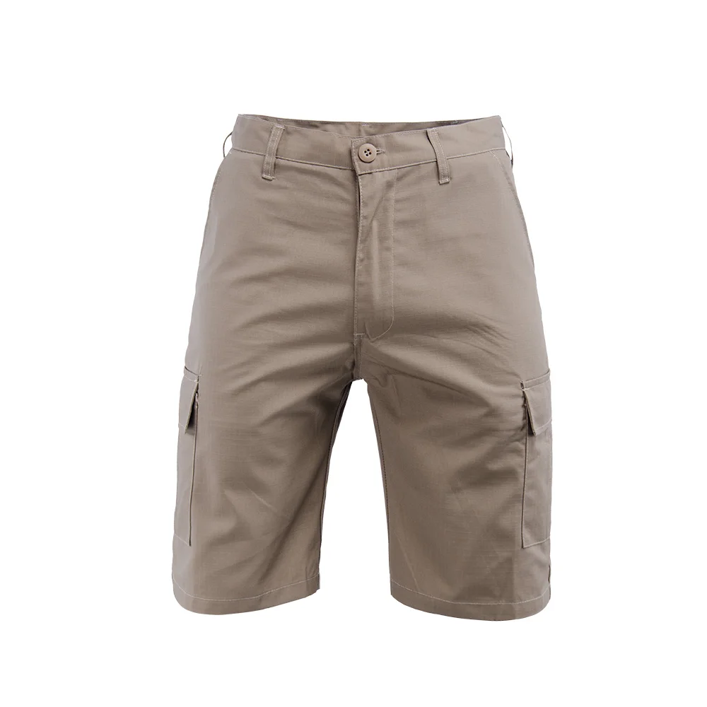 Тактические шорты цвета хаки, повседневные мужские брюки (62106799583)