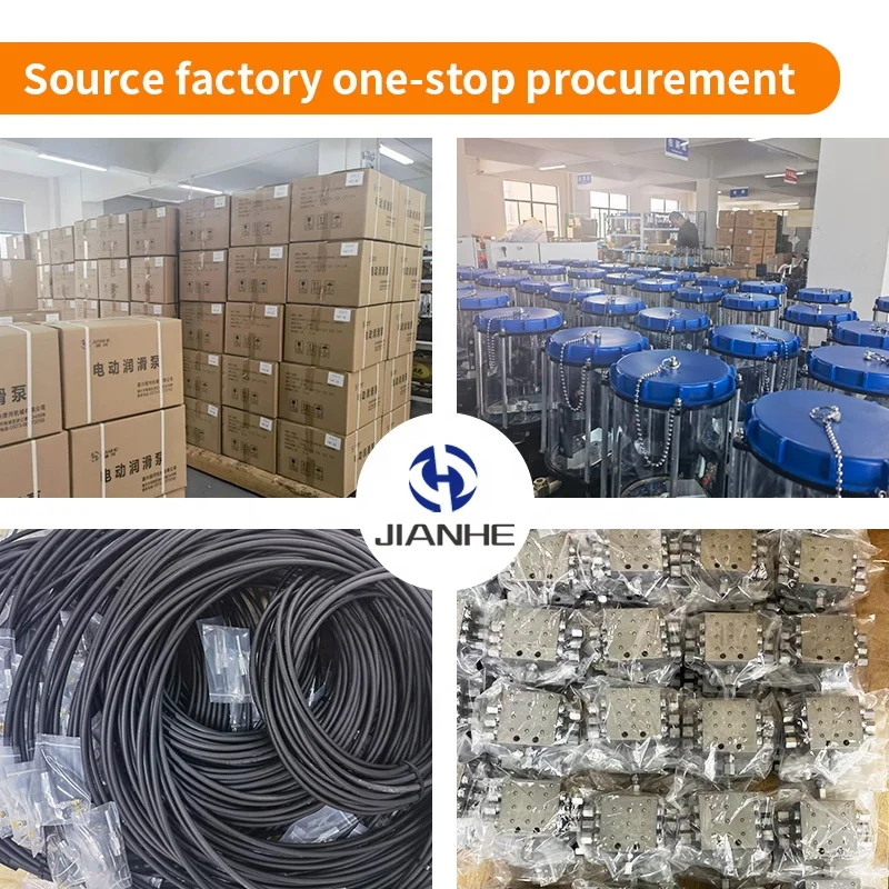 DBS-4-4C/220V 220V 4outlet 4L Electric Grease Pump with digital controller With Controller  Automatic Grease Lubrication Systems