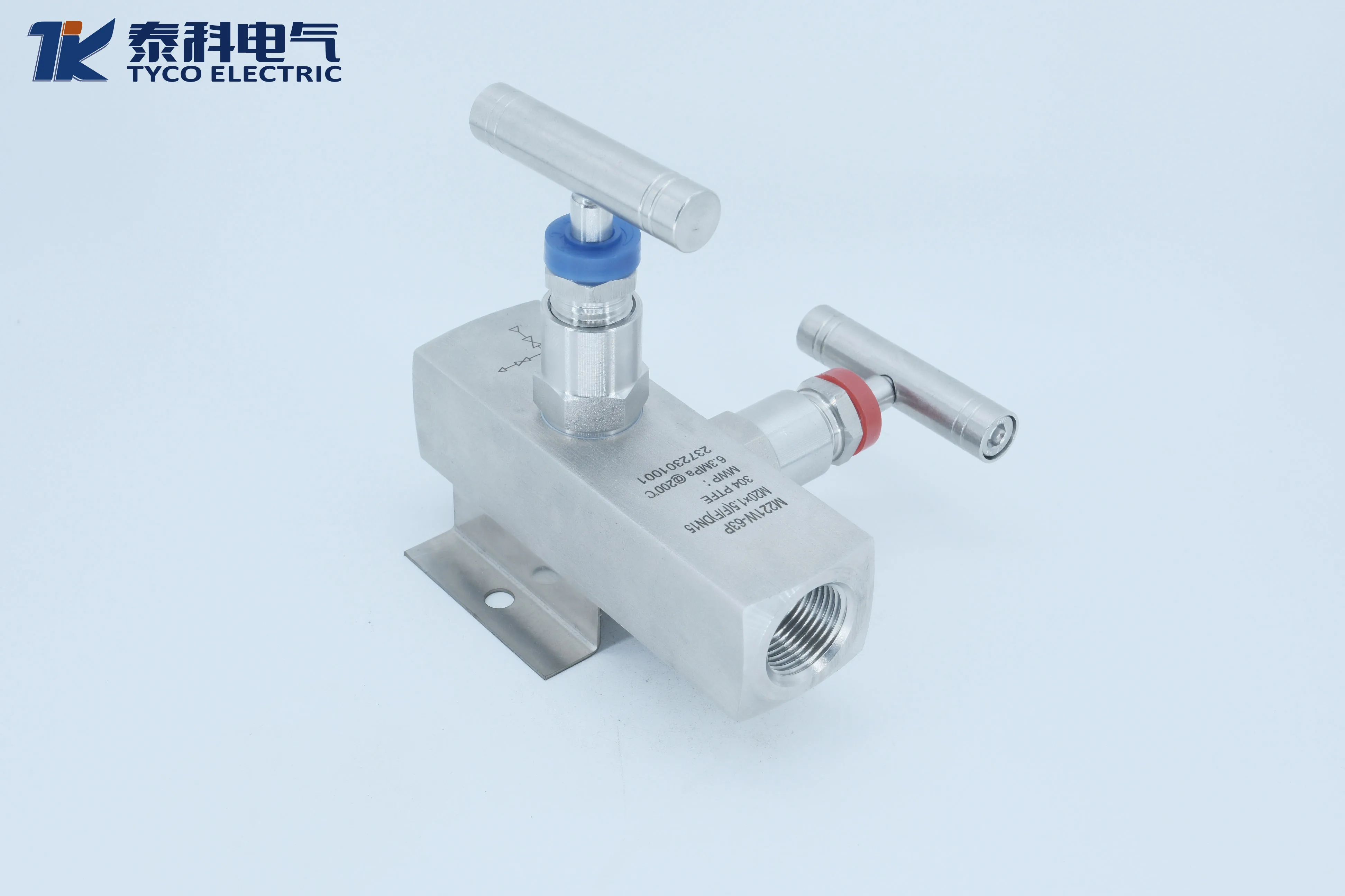 stainless steel two valve group Rose mount pressure gauge transmitter Two Valve manifolds