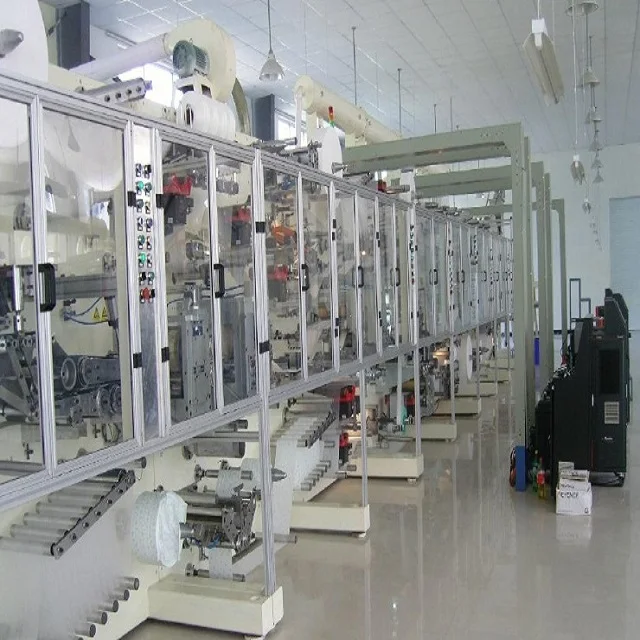 Feminine sanitary napkin production line equipment of Zhixue Company