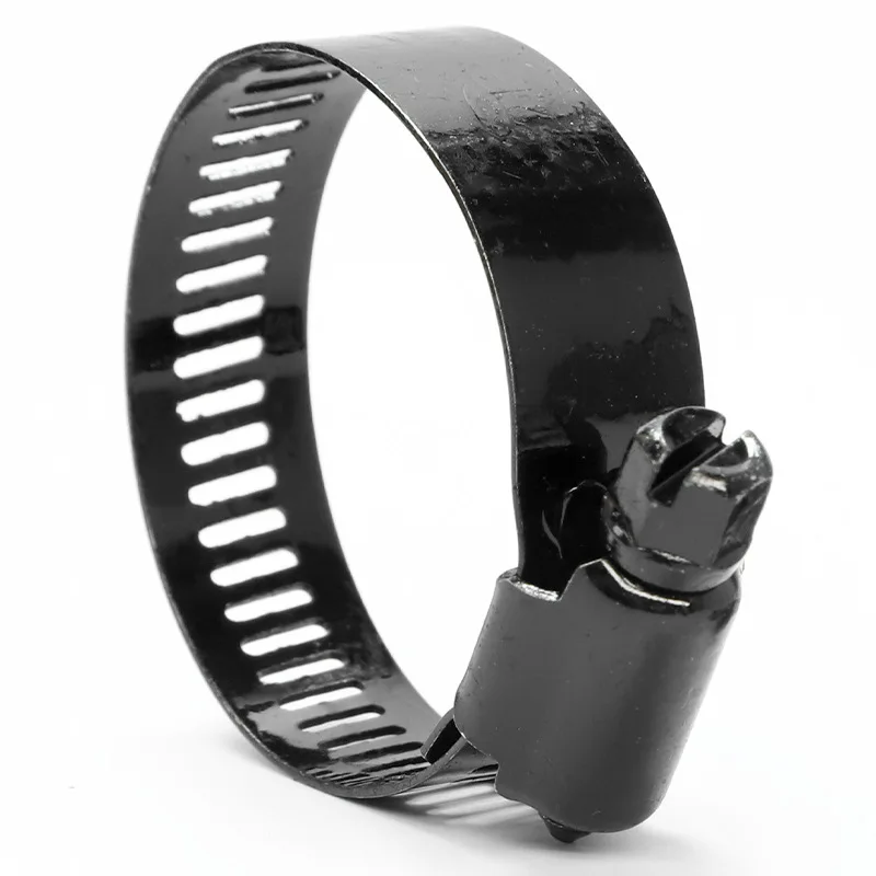 Free sample stainless steel single ear adjustable clamp full tooth and throat hoop/non-standard hoop ring