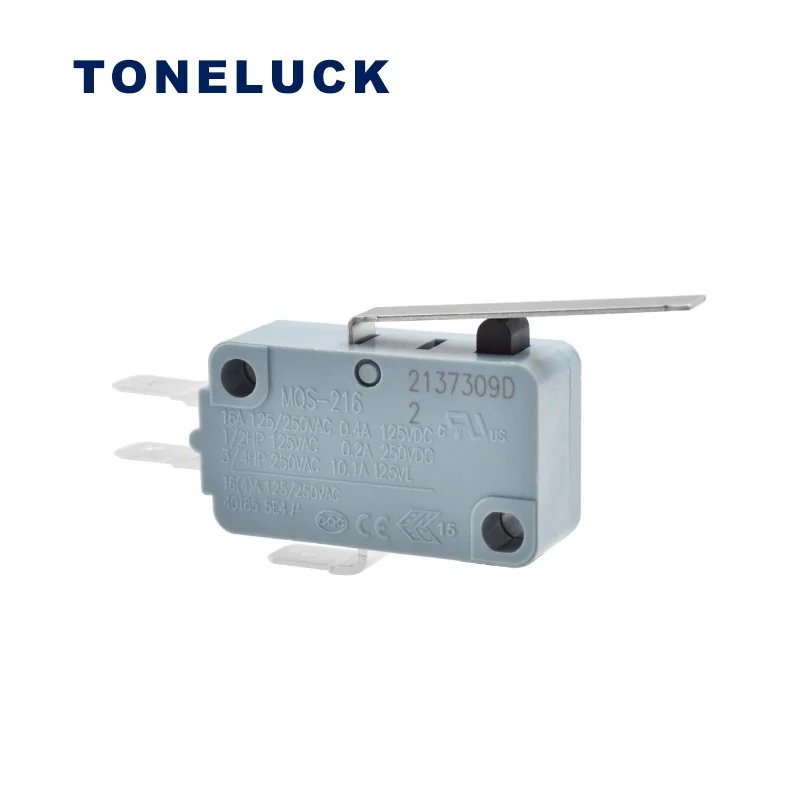 China Manufacturer Factory Metal Straight Lever SPDT ON-OFF OFF-ON Microswitch Sensor Rice Cooker Limit Switch