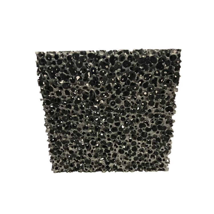 Foam Sheet Soundproof Open Cell Porous AL Aluminium Foam Metal Sound Absorption,sound Filter Thermal Insulation Materials CN;SHG