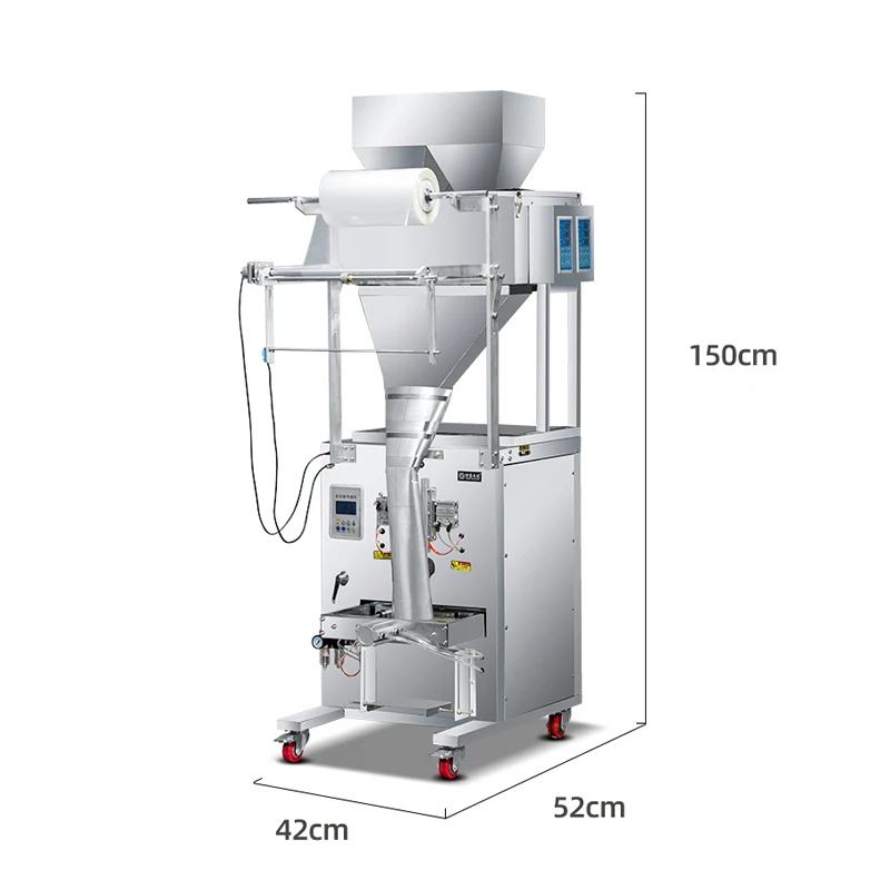 500g Automatic Quantitative Weighing Dispenser Granule Powder Liquid Multifunctional Packaging Machine