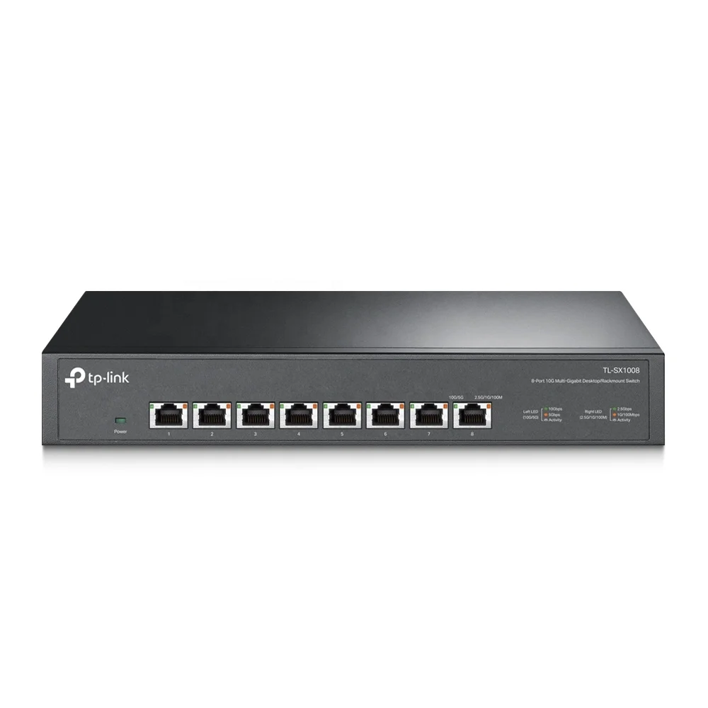 TL-SX1008 8-port 10G desk/rack mounted switch