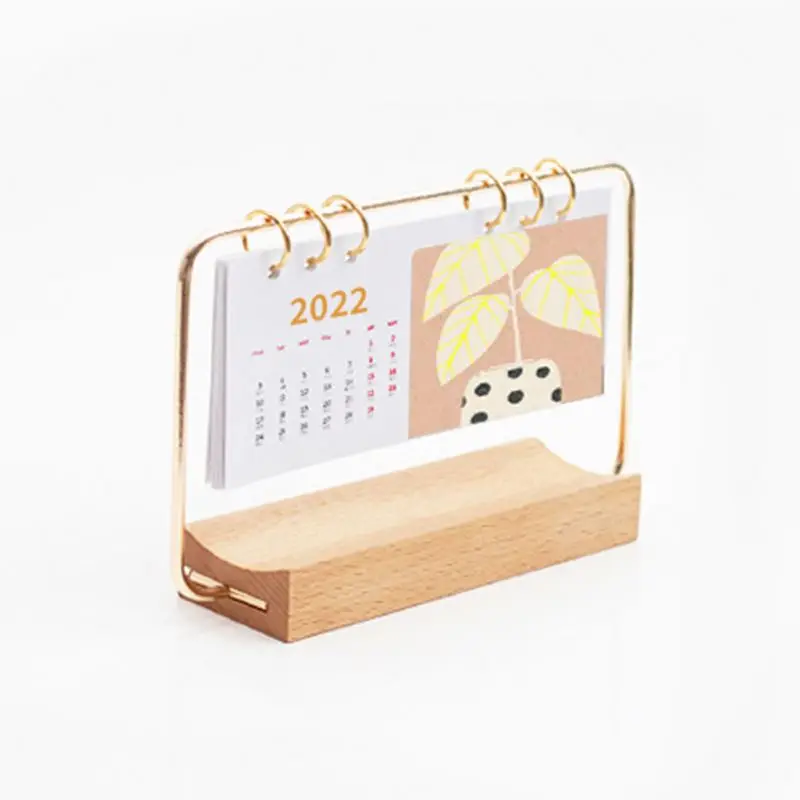 Wholesale 2024 2025 Custom Logo Printing Table Desk Calendar Calendar Printing Monthly Stand Flip Wall Calendar Business Gifts