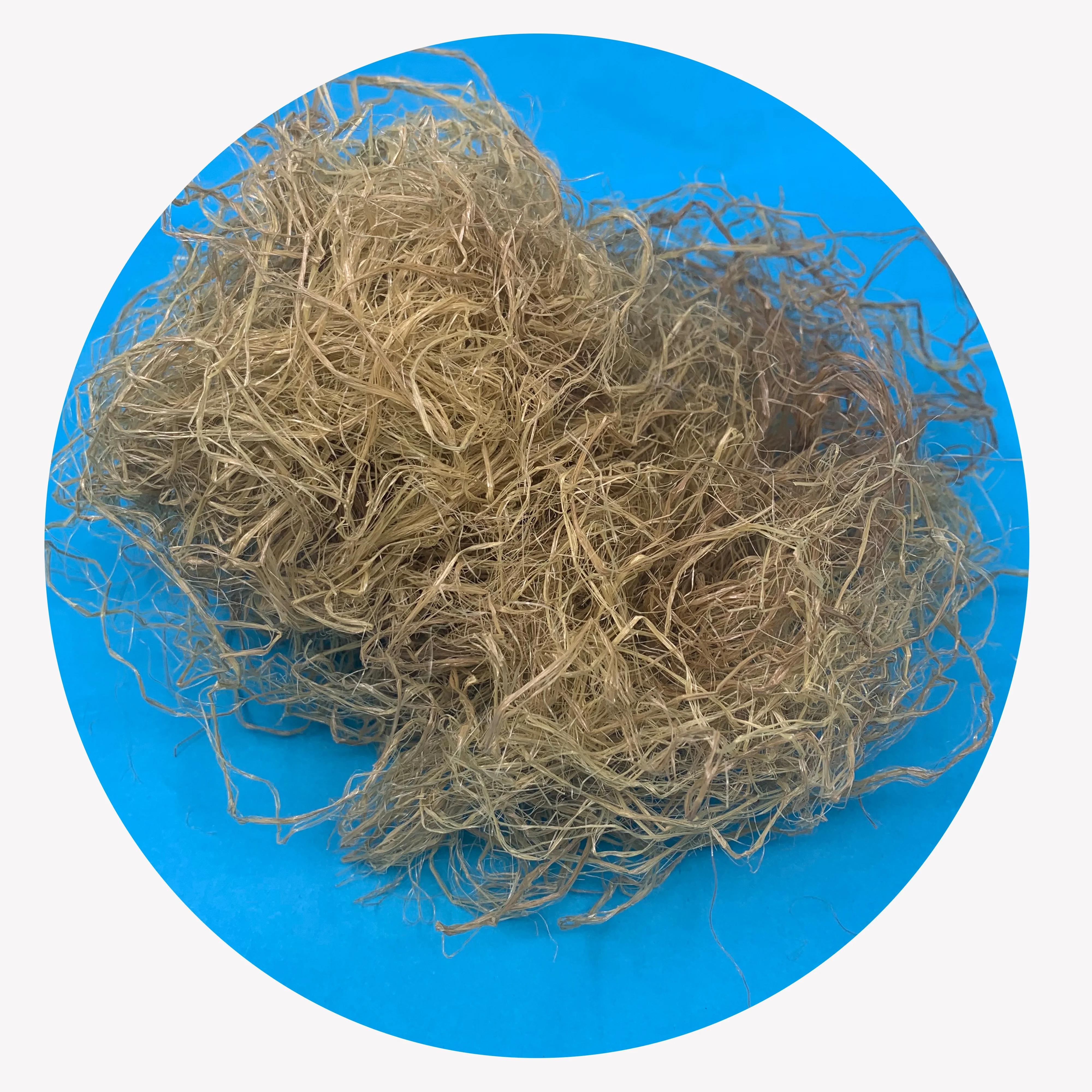 yellow aramid waste