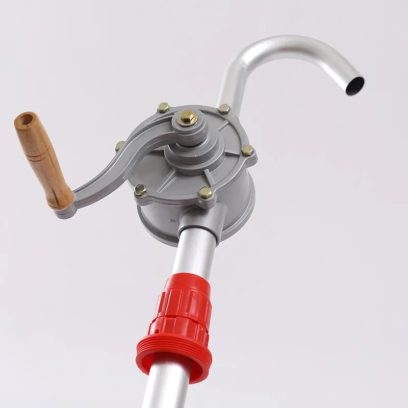25MM 32MM  Manual Oil Extractor Hand Crank Oil Pump Self Oil Changer Priming Dispenser
